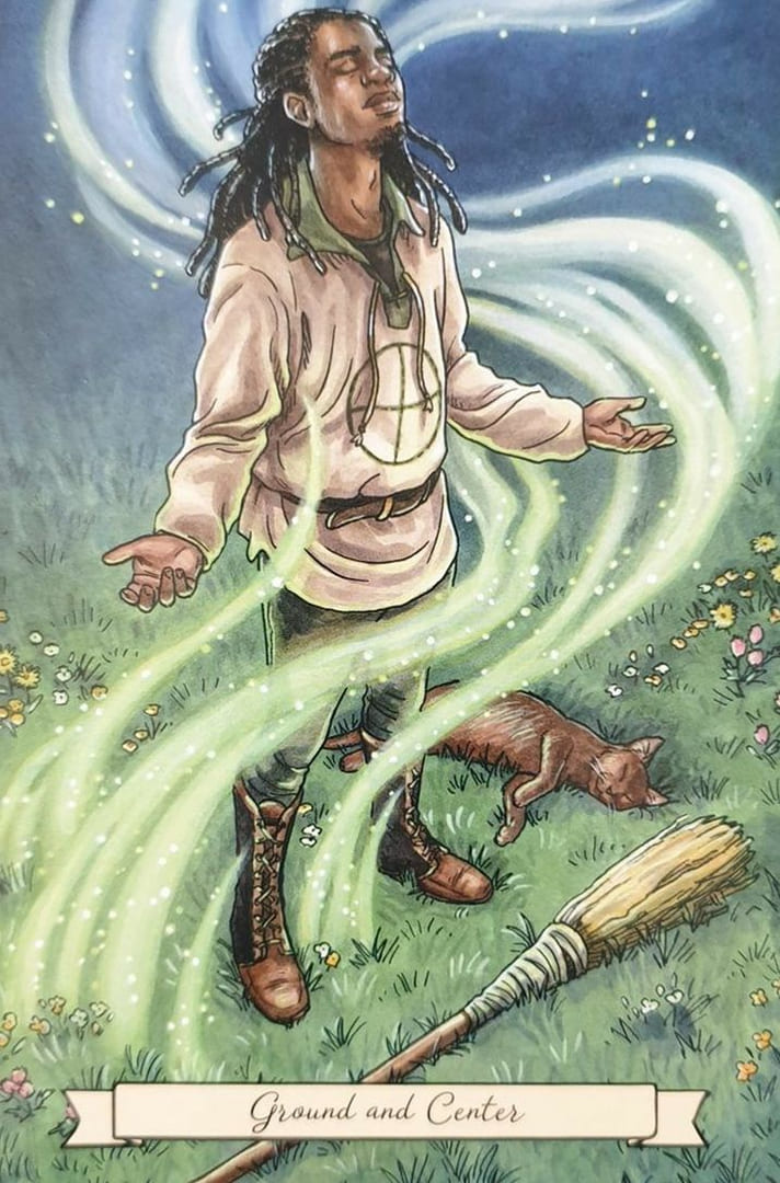 Заземление и Центрирование — Повседневный Оракул Ведьмы