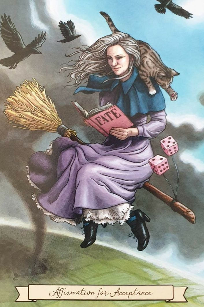 Аффирмация для Принятия — Повседневный Оракул Ведьмы