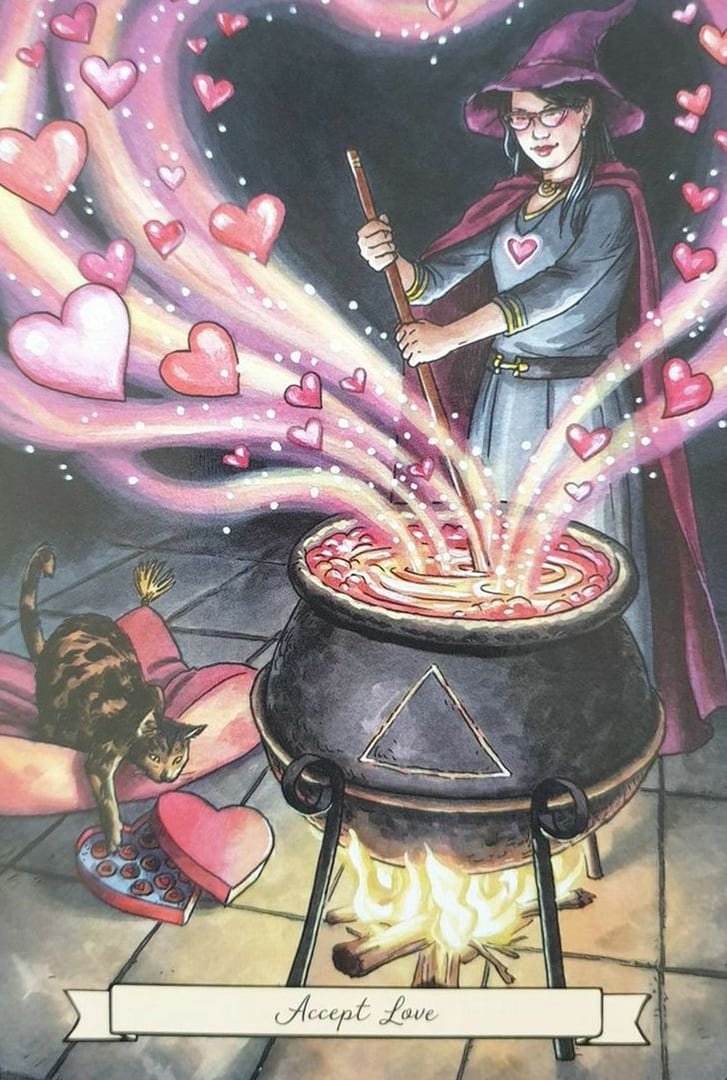 Прими Любовь — Повседневный Оракул Ведьмы