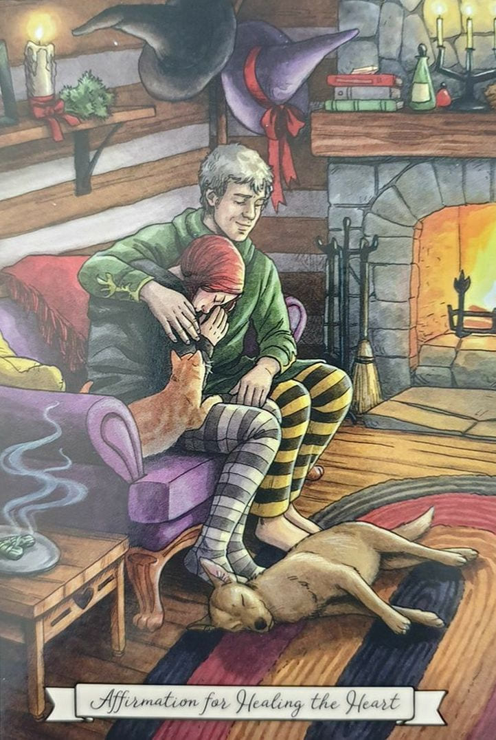 Аффирмация для Исцеления Сердца — Повседневный Оракул Ведьмы