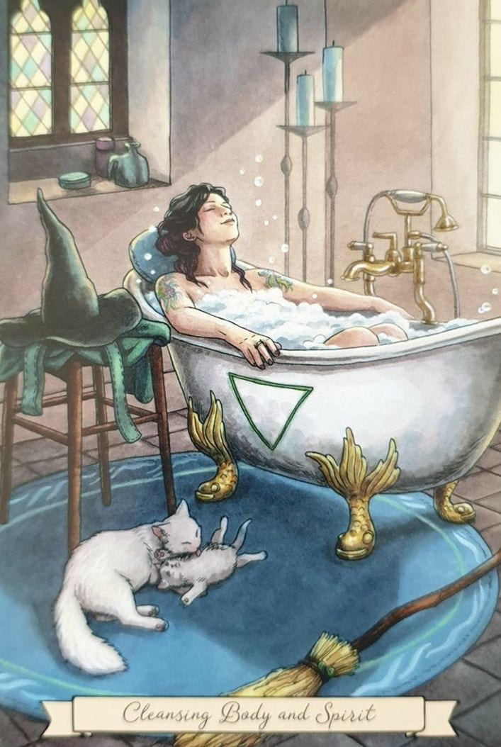 Очищение тела и духа — Повседневный Оракул Ведьмы
