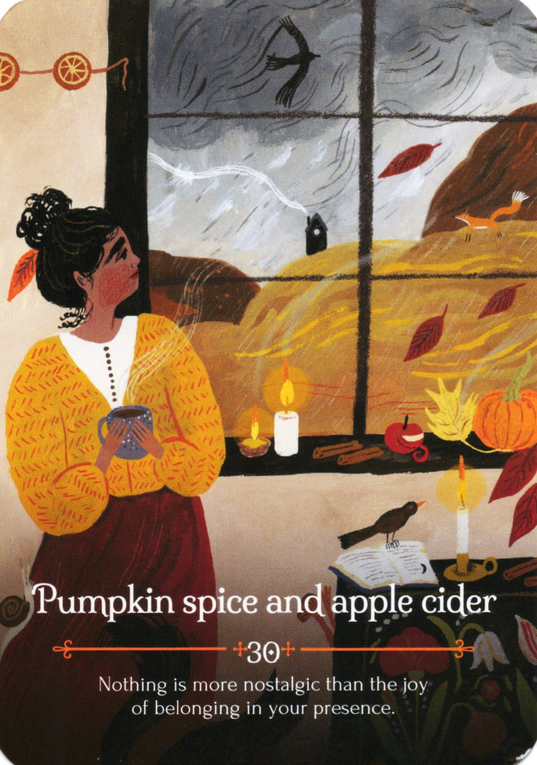 Тыквенные пряности и яблочный сидр