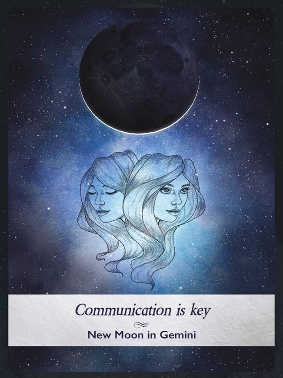 11. Новолуние в Близнецах — Оракул Лунология (Moonology)