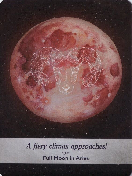 21. Полнолуние в Овне — Оракул Лунология (Moonology)