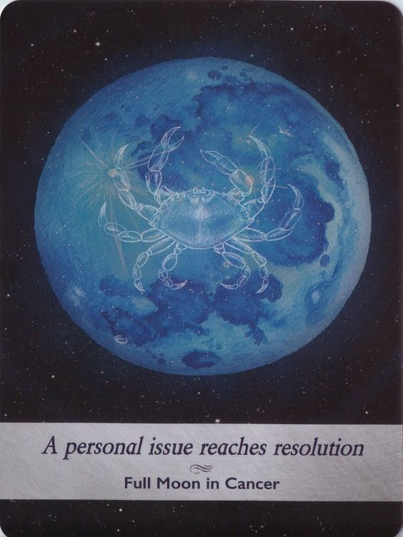 24. Полнолуние в Раке — Оракул Лунология (Moonology)