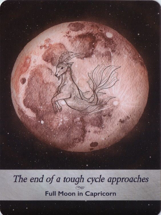 30. Полнолуние в Козероге — Оракул Лунология (Moonology)