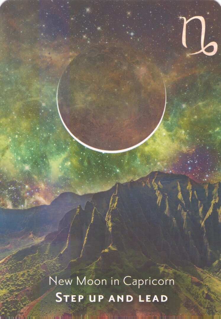 Новолуние в Козероге