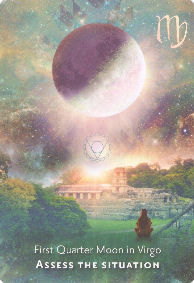 Первая четверть Луны в Деве