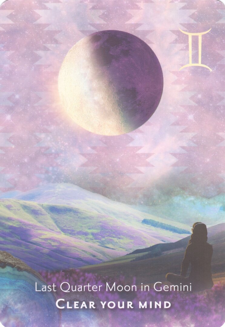 Последняя четверть Луны в Близнецах