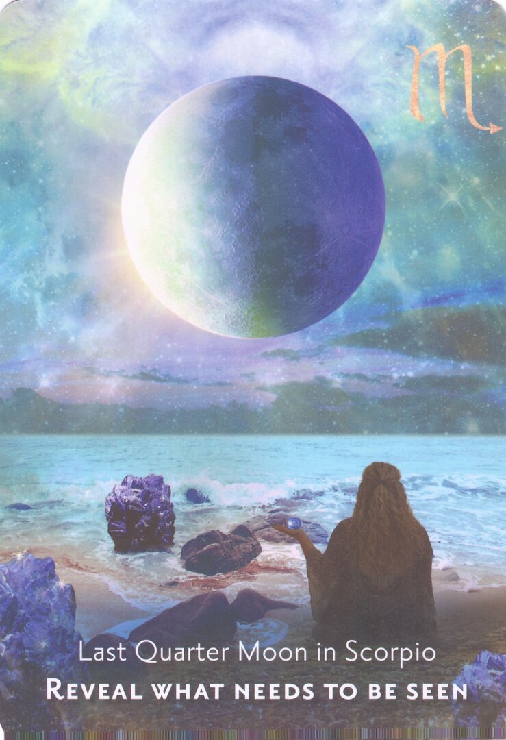 Последняя четверть Луны в Скорпионе