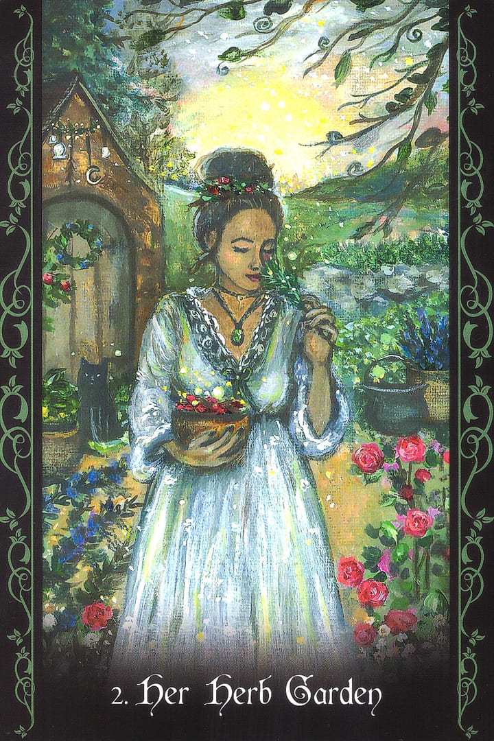 Её травяной сад