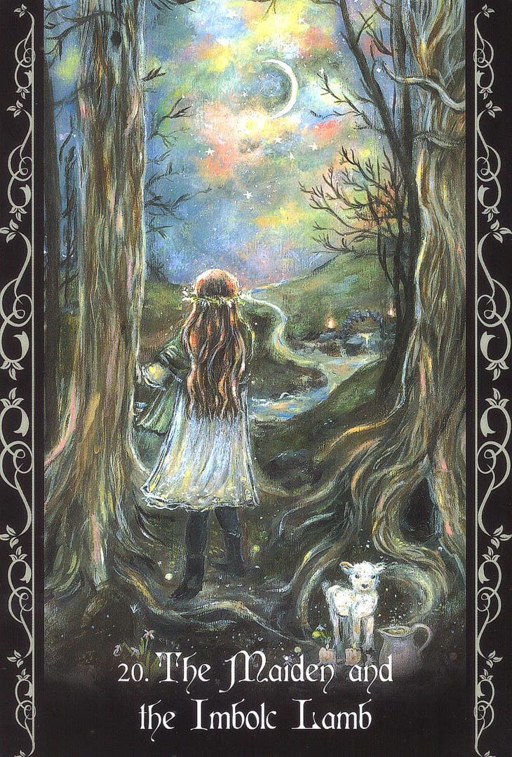 Дева и Ягненок Имболка