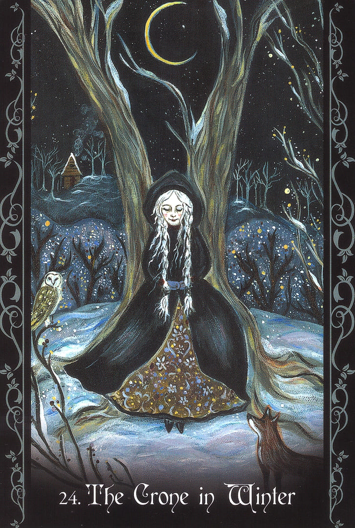 Старая ведьма зимой — Оракул Одинокой Ведьмы