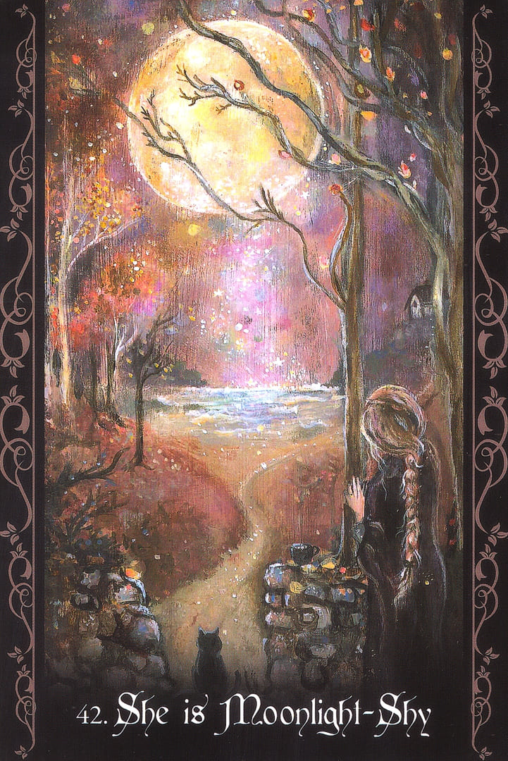 Она – Лунный Свет-Скромна — Оракул Одинокой Ведьмы