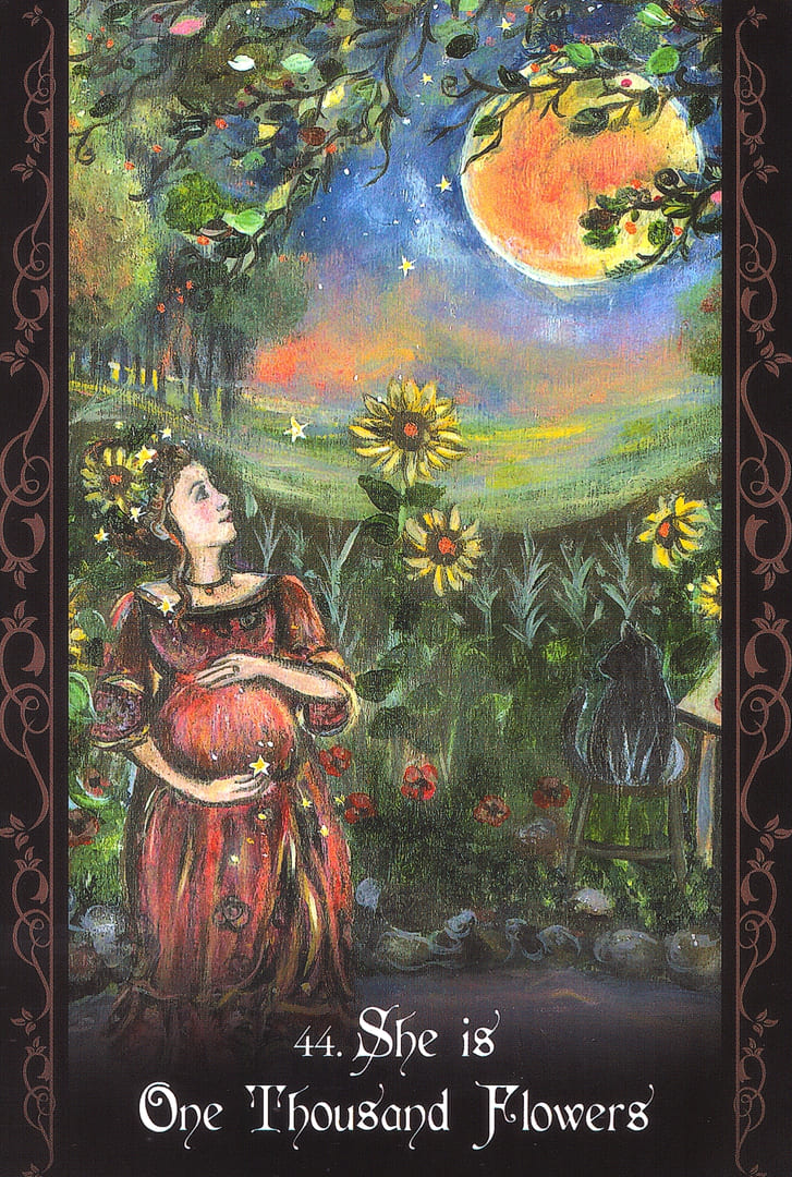 Она — Тысяча Цветов — Оракул Одинокой Ведьмы