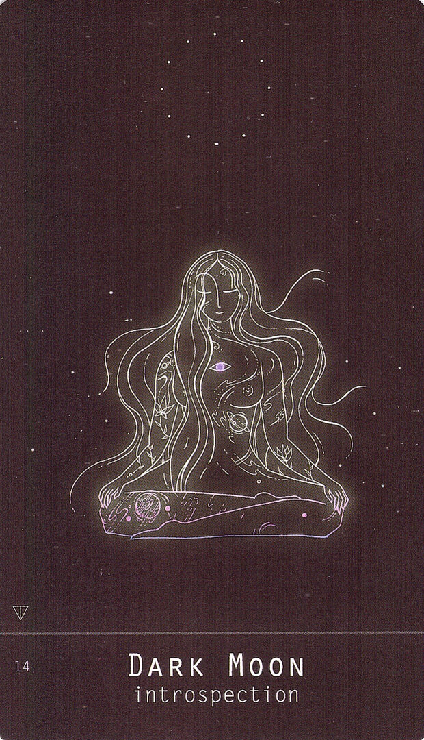 Тёмная Луна — Оракул Цвет Луны