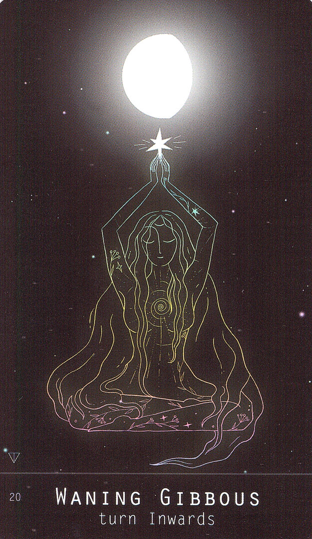 Убывающая Луна — Оракул Цвет Луны