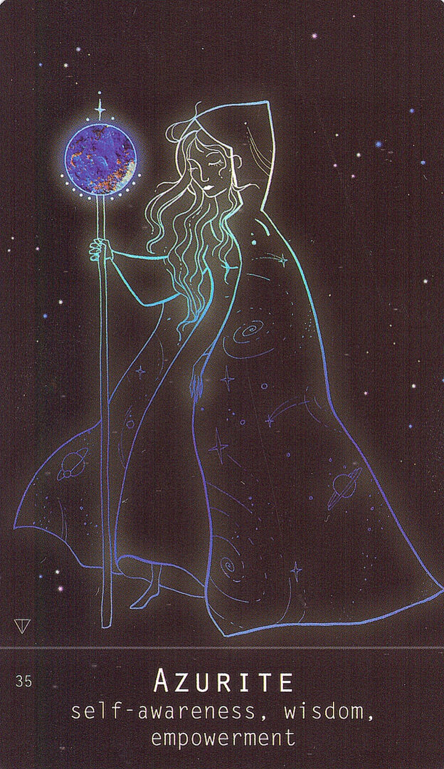 Азурит — Оракул Цвет Луны