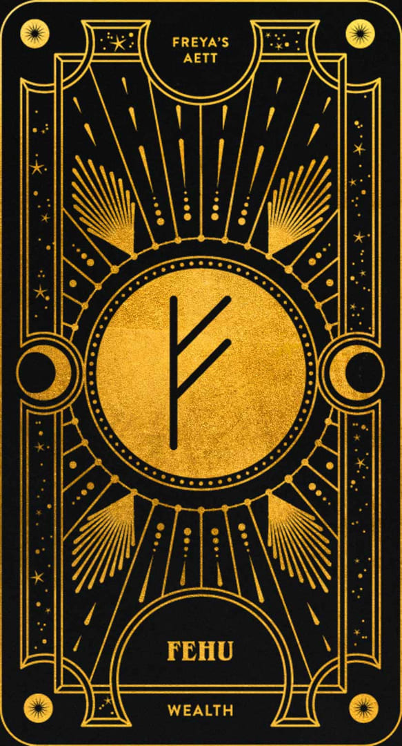 ФЕХУ — Cosmic Whisper Rune Deck