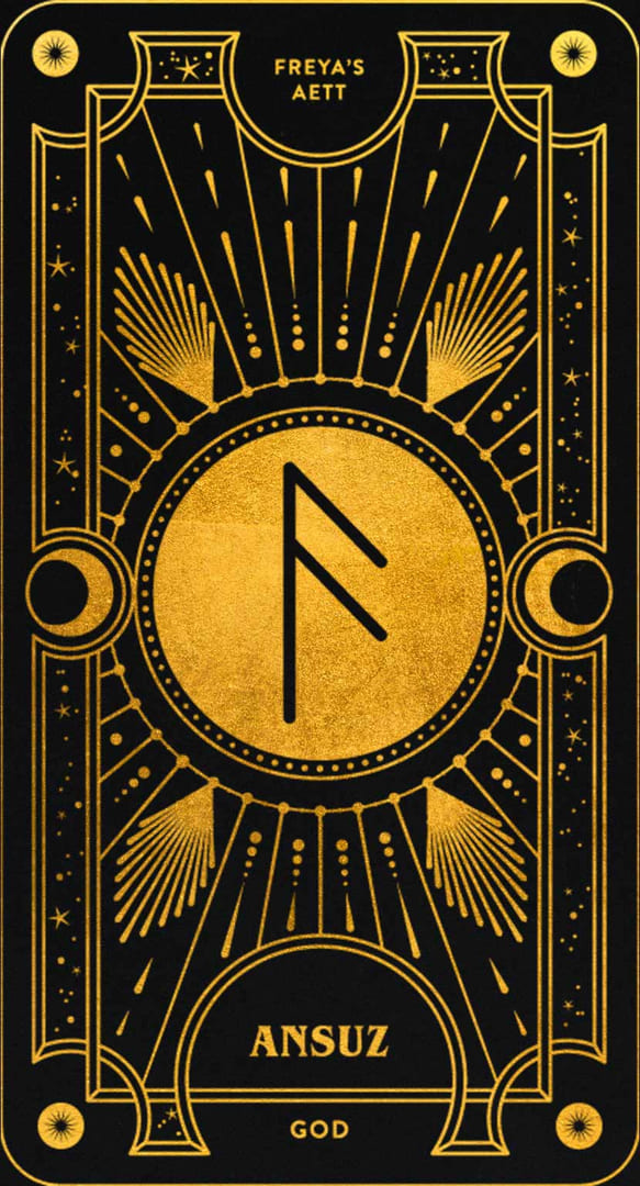 АНСУЗ — Cosmic Whisper Rune Deck