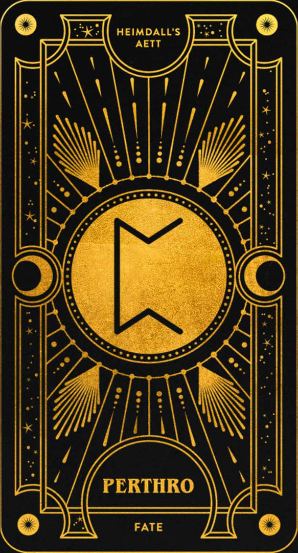 ПЕРТРО — Cosmic Whisper Rune Deck