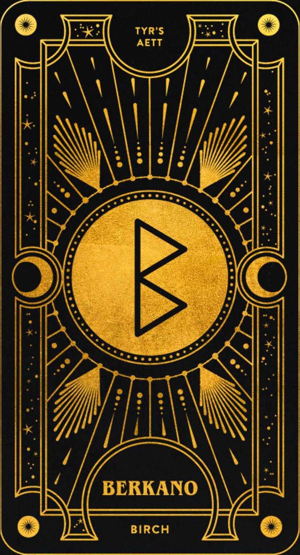 Беркано — Cosmic Whisper Rune Deck