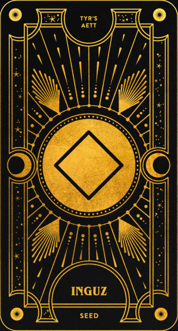 Ингуз — Cosmic Whisper Rune Deck