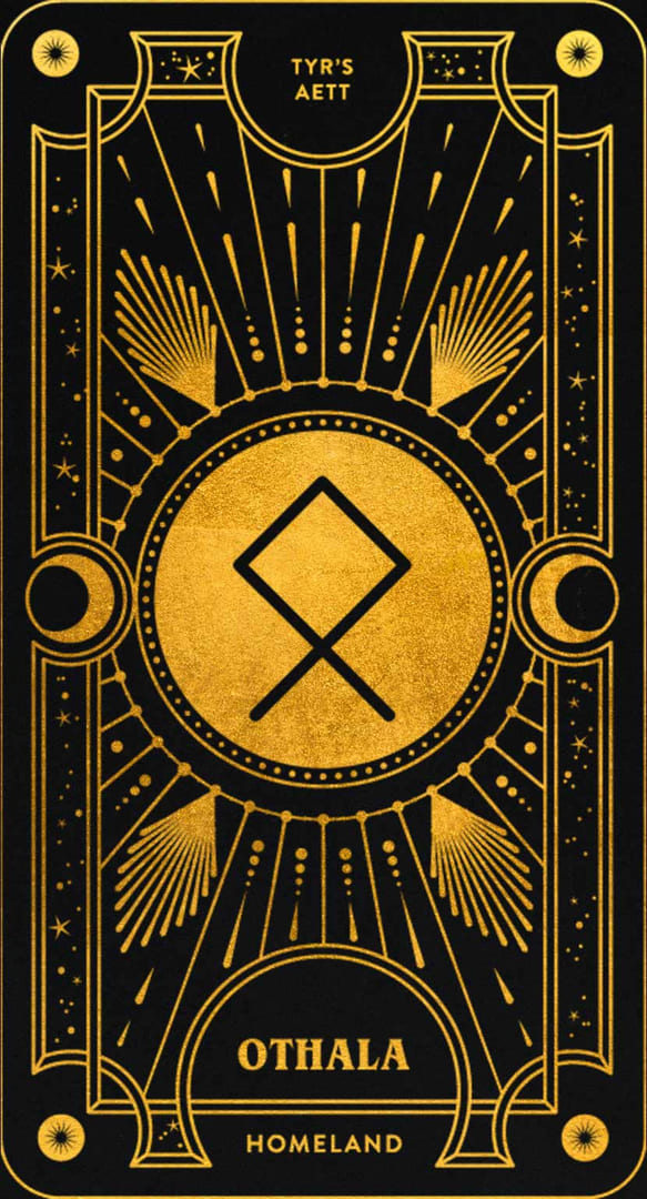 23 ДАГАЗ — Cosmic Whisper Rune Deck