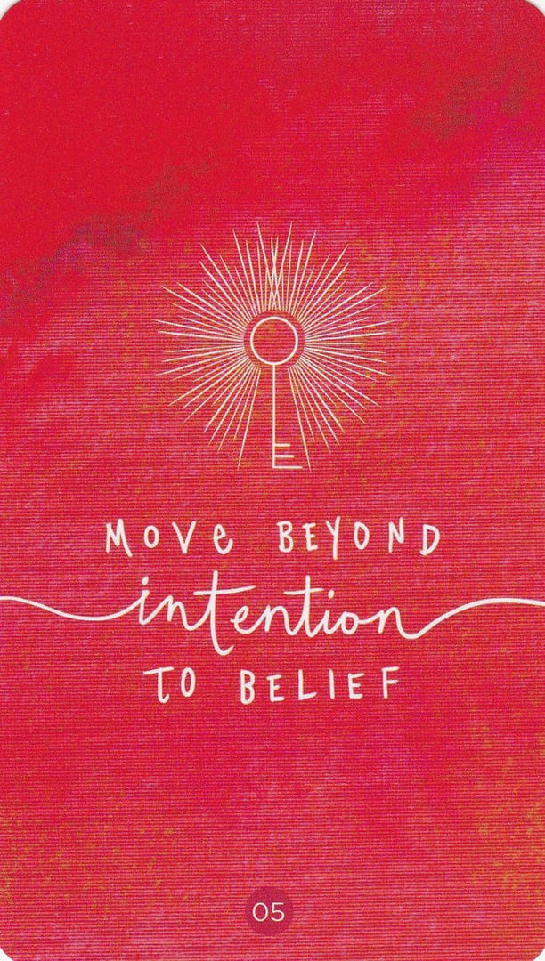 Продвинуться от намерения к вере — Оракул Священных Творцов