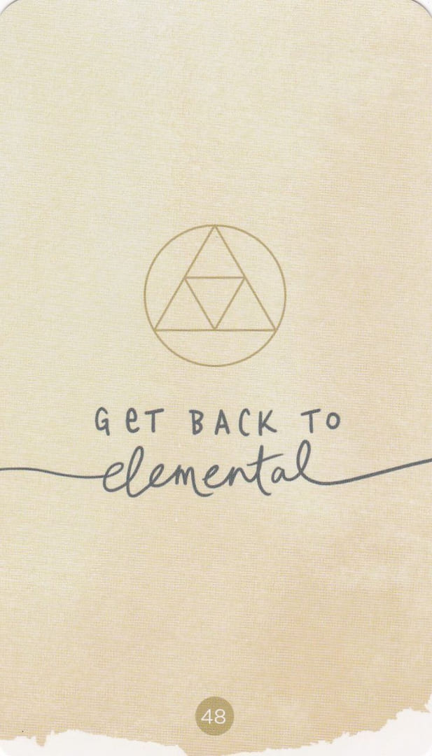 Вернуться к элементарному — Оракул Священных Творцов