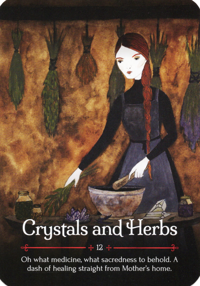 Кристаллы и Травы — Оракул Самайн
