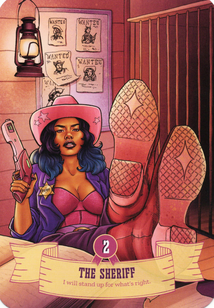 2 ШЕРИФ — Cowgirls and Aliens Oracle