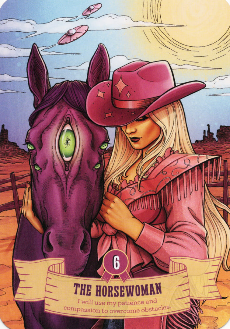 6 ВСАДНИЦА — Cowgirls and Aliens Oracle