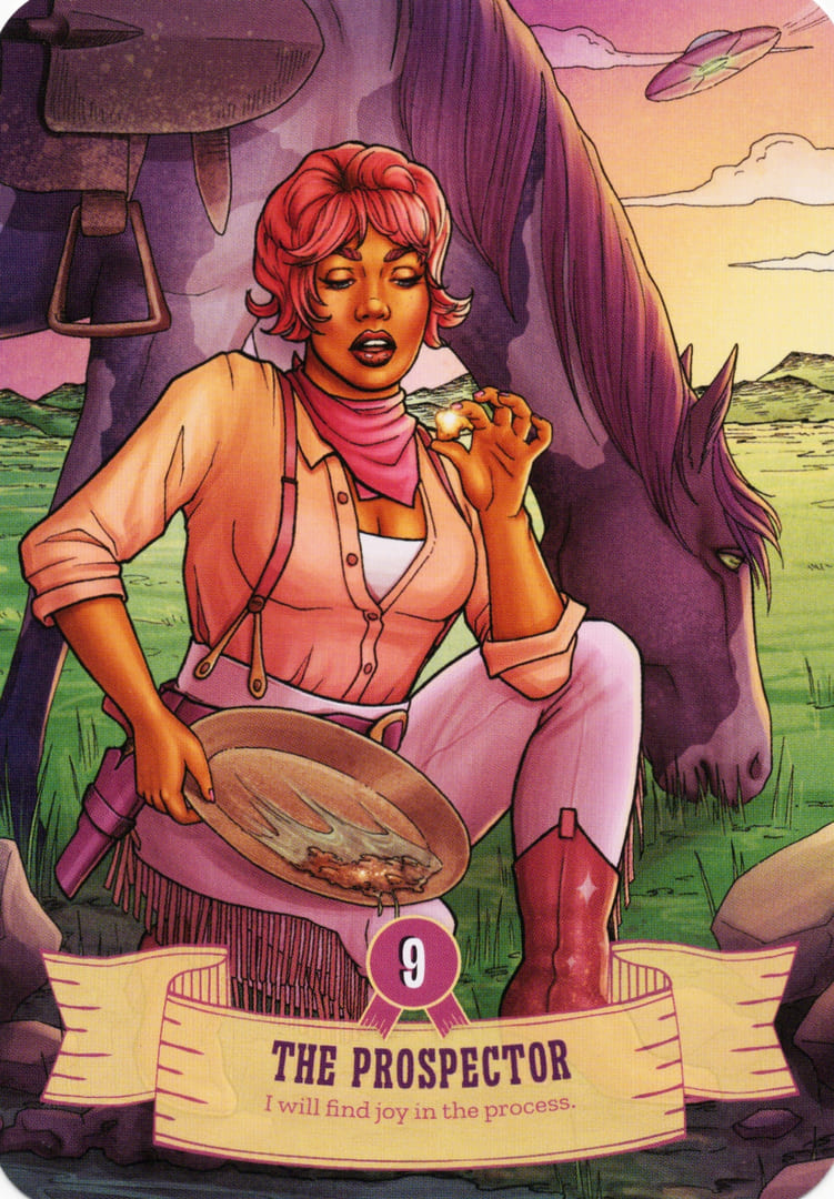 9 СТАРАТЕЛЬ — Cowgirls and Aliens Oracle