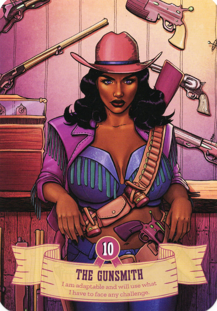 10 ОРУЖЕЙНИЦА — Cowgirls and Aliens Oracle