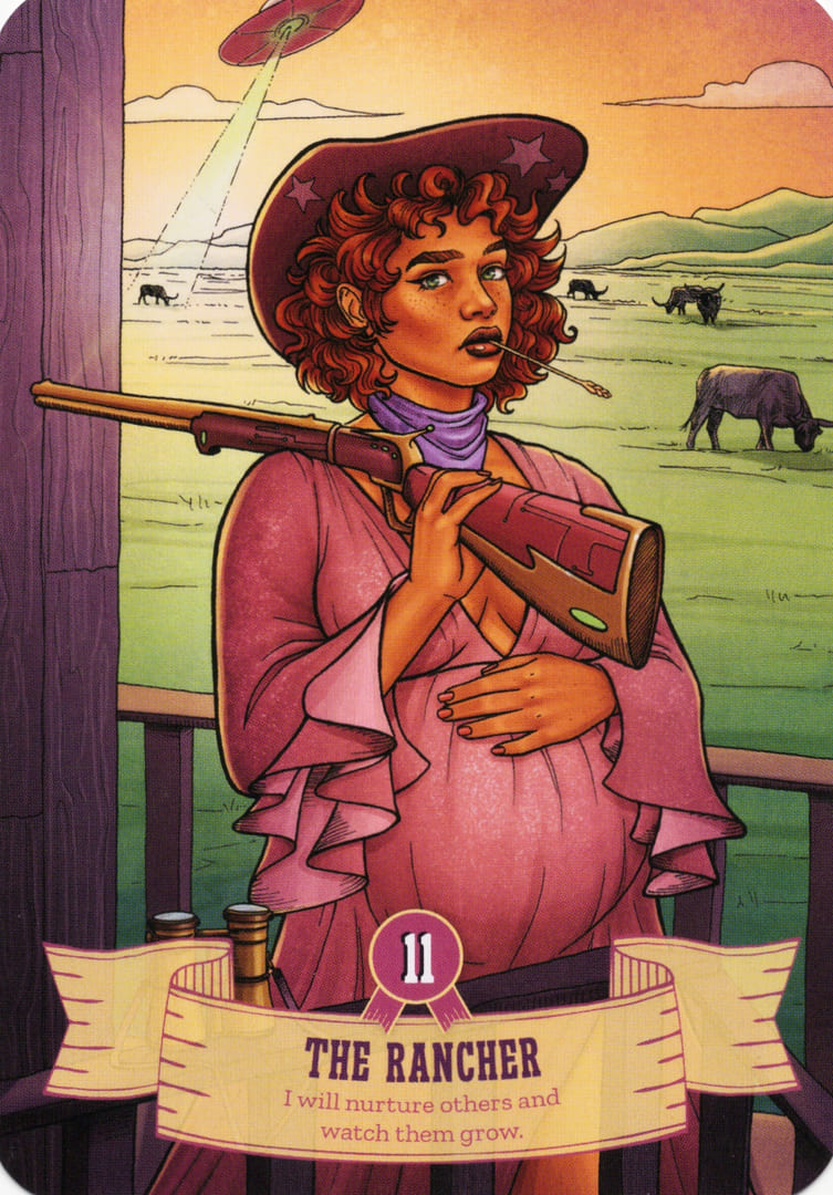 11 Ранчер — Cowgirls and Aliens Oracle
