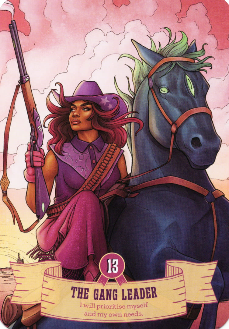 13 ГЛАВАРЬ БАНДЫ — Cowgirls and Aliens Oracle