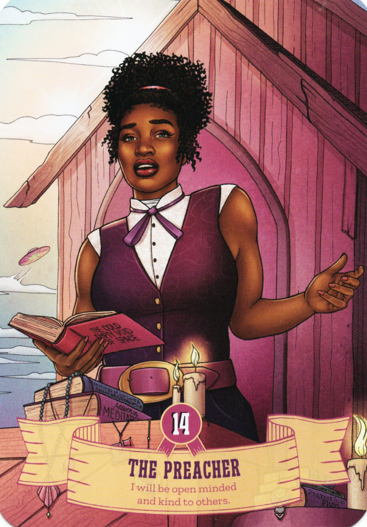 14 ПРОПОВЕДНИЦА — Cowgirls and Aliens Oracle