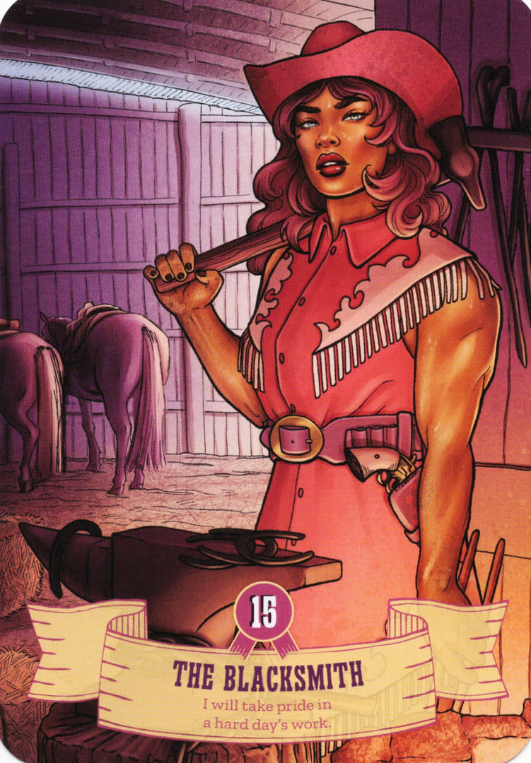 15 КУЗНЕЦ — Cowgirls and Aliens Oracle