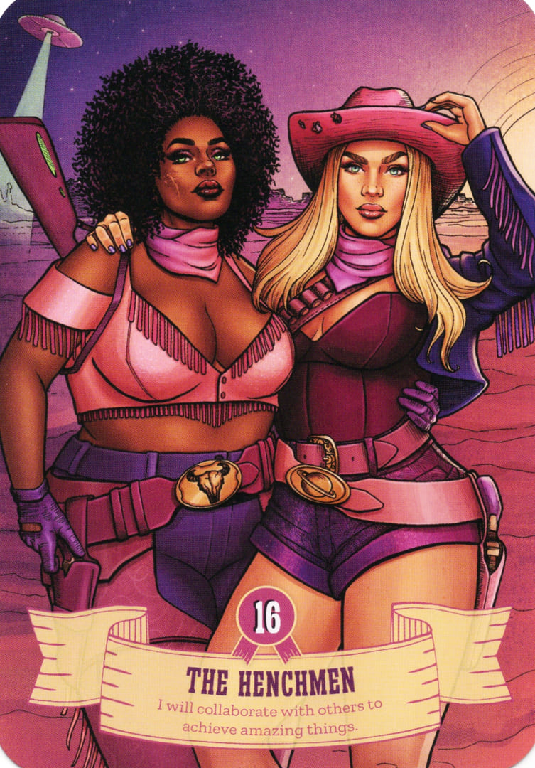 16 ПРИСПЕШНИКИ — Cowgirls and Aliens Oracle