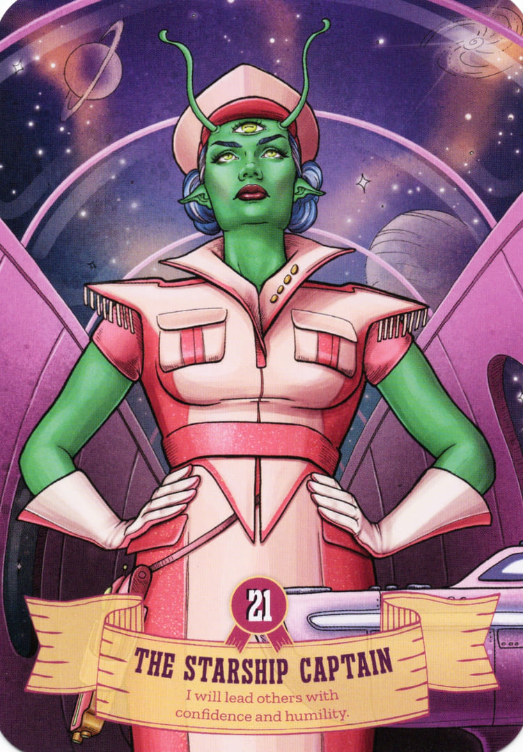 21 Капитан звездолёта — Cowgirls and Aliens Oracle