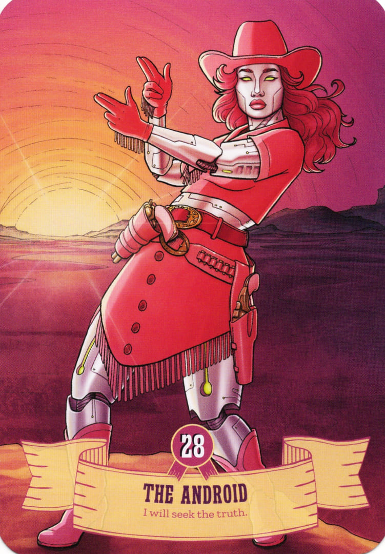 28 АНДРОИД — Cowgirls and Aliens Oracle
