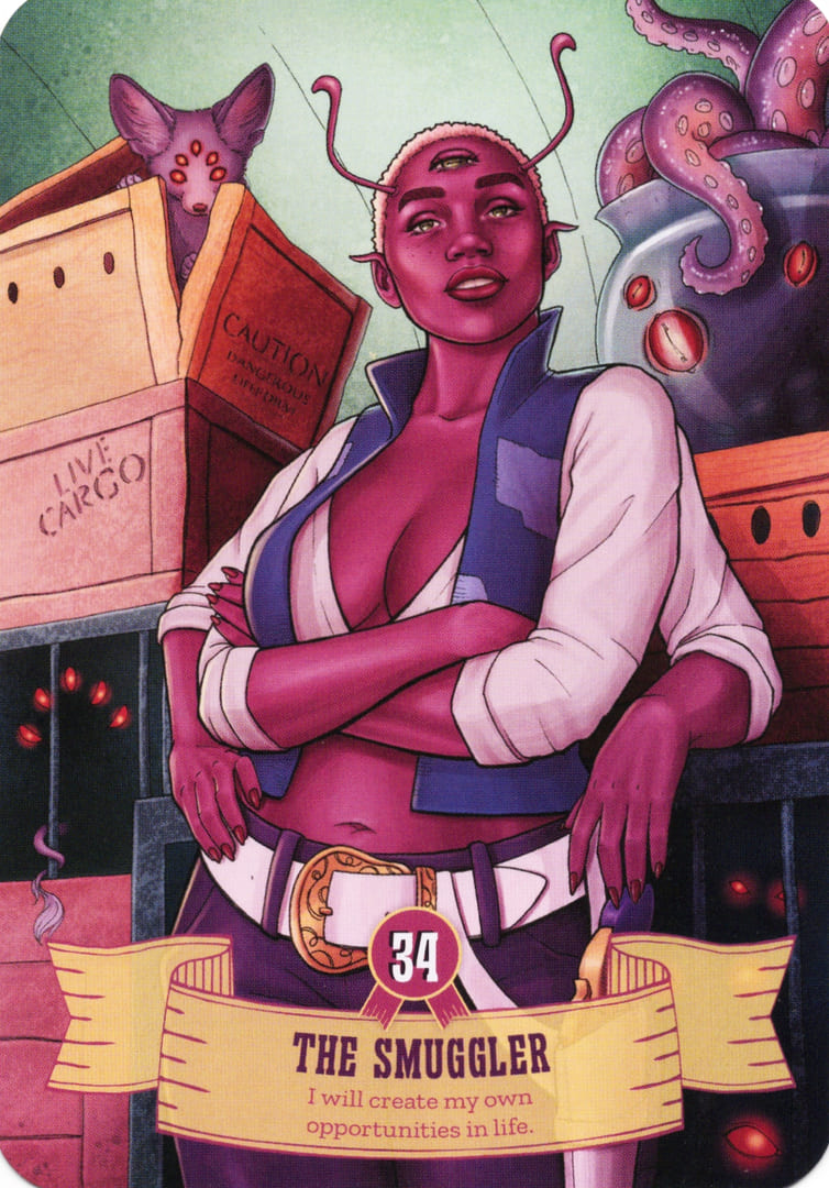 34 Контрабандист — Cowgirls and Aliens Oracle