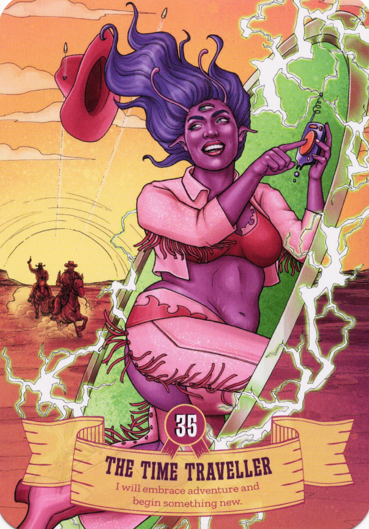 35 Путешественница во времени — Cowgirls and Aliens Oracle