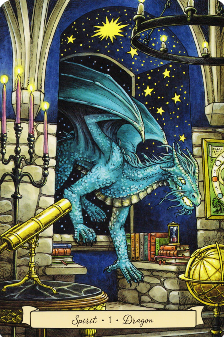 1 Дракон (Дух) — Everyday Witch's Familiars Oracle