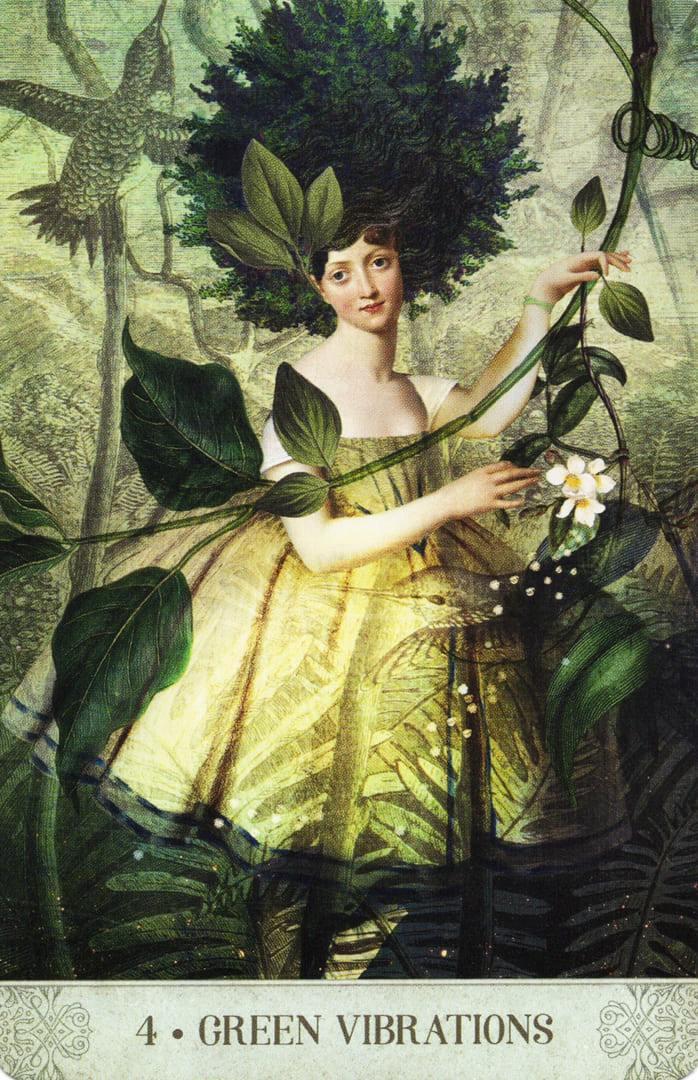4. Зеленые вибрации — Botanical Dreams Oracle