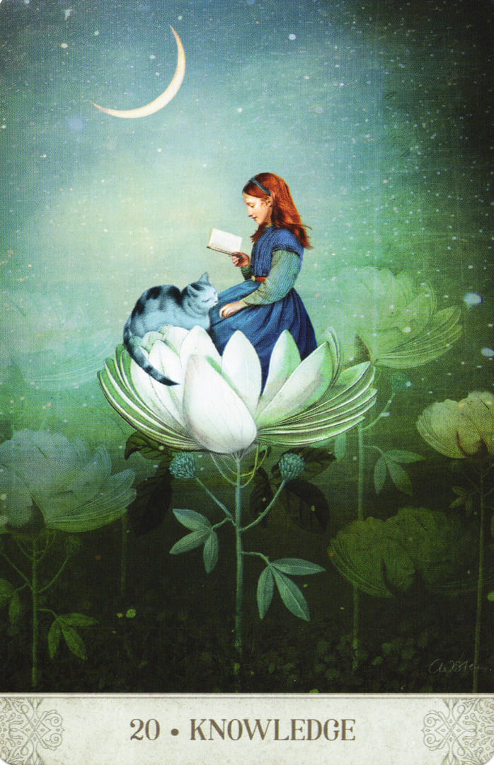 20. ЗНАНИЕ — Botanical Dreams Oracle