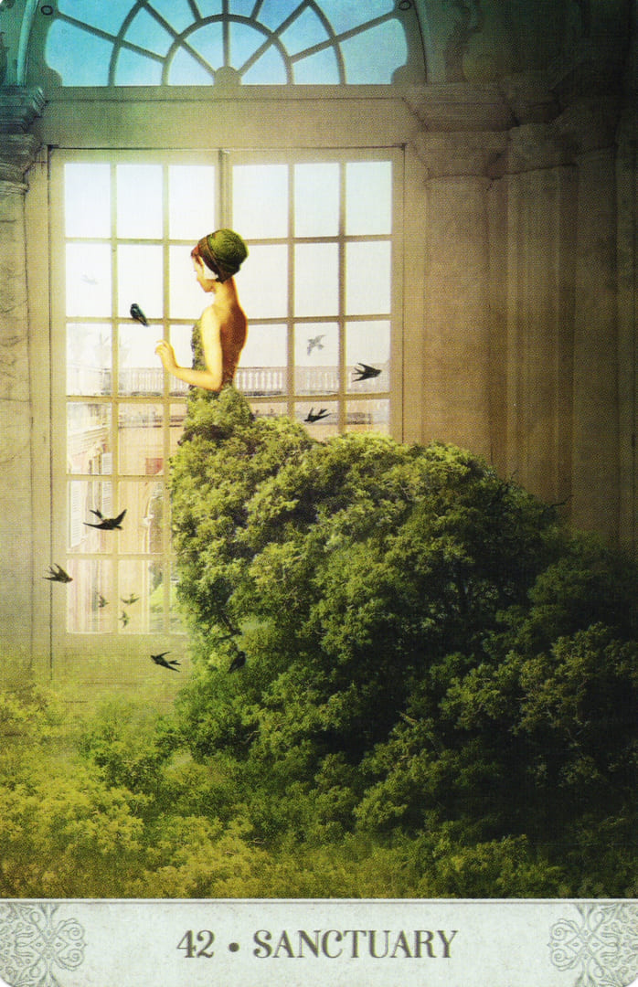 42. УБЕЖИЩЕ — Botanical Dreams Oracle