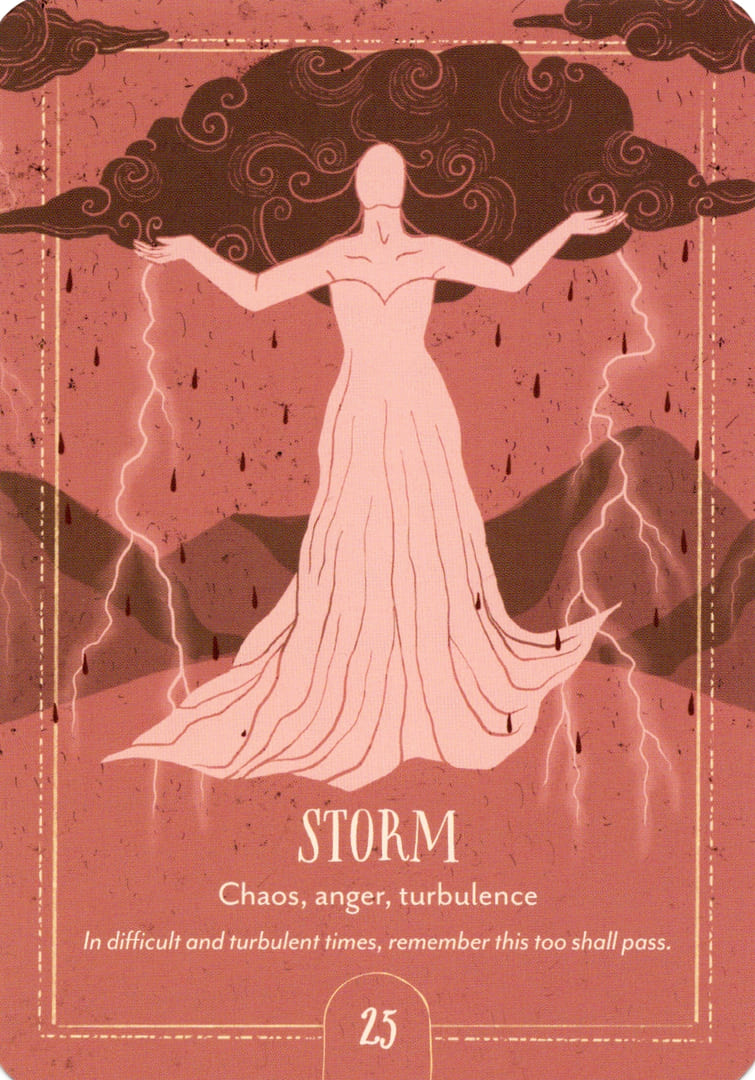 25. БУРЯ — Earth Song Oracle