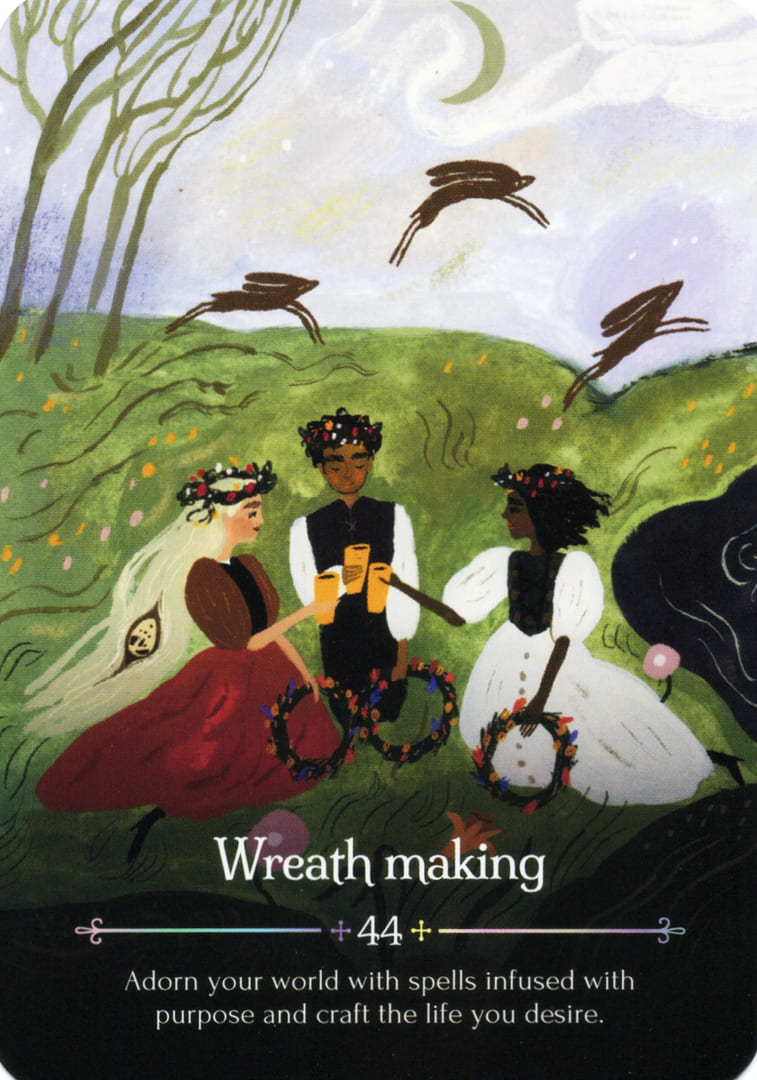 44. Плетение венков